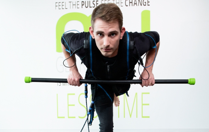 Electrical muscle stimulation studio provides low-impact workouts